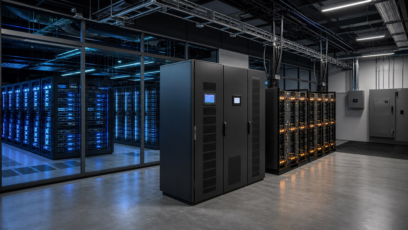 AI 전력④ — UPS·BESS: 수십만 GPU를 정전 1초에서 지키는 기술 대표 이미지