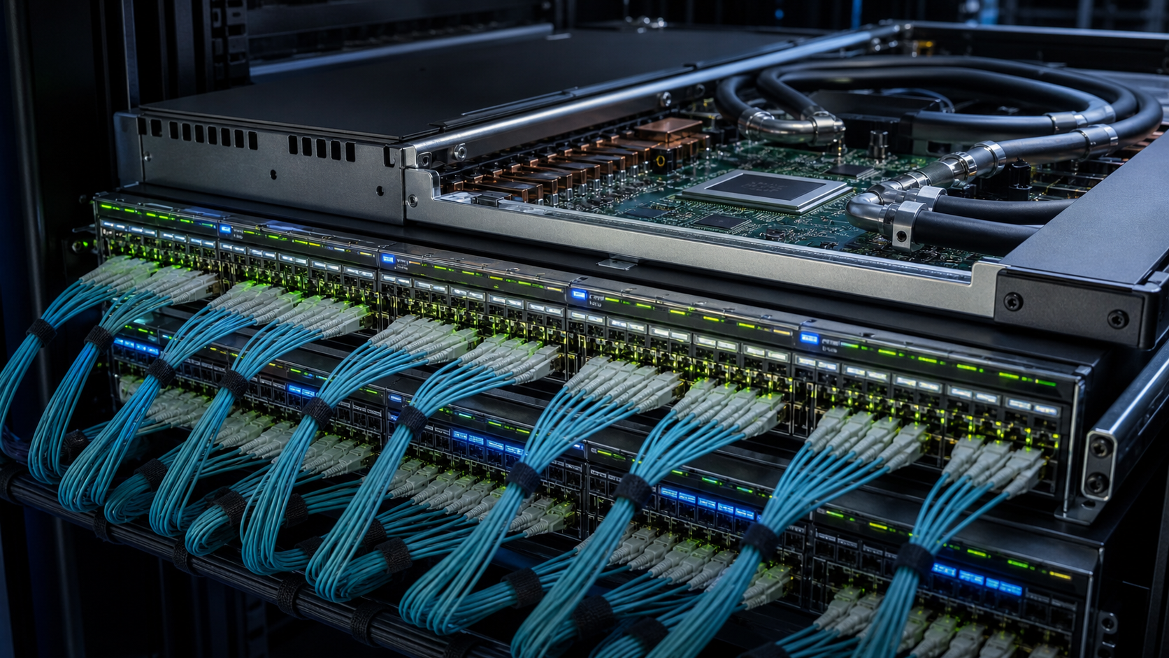 AI 네트워크⑤ — AI 네트워크 스위치: NVIDIA·Broadcom·Arista가 중요한 이유 대표 이미지