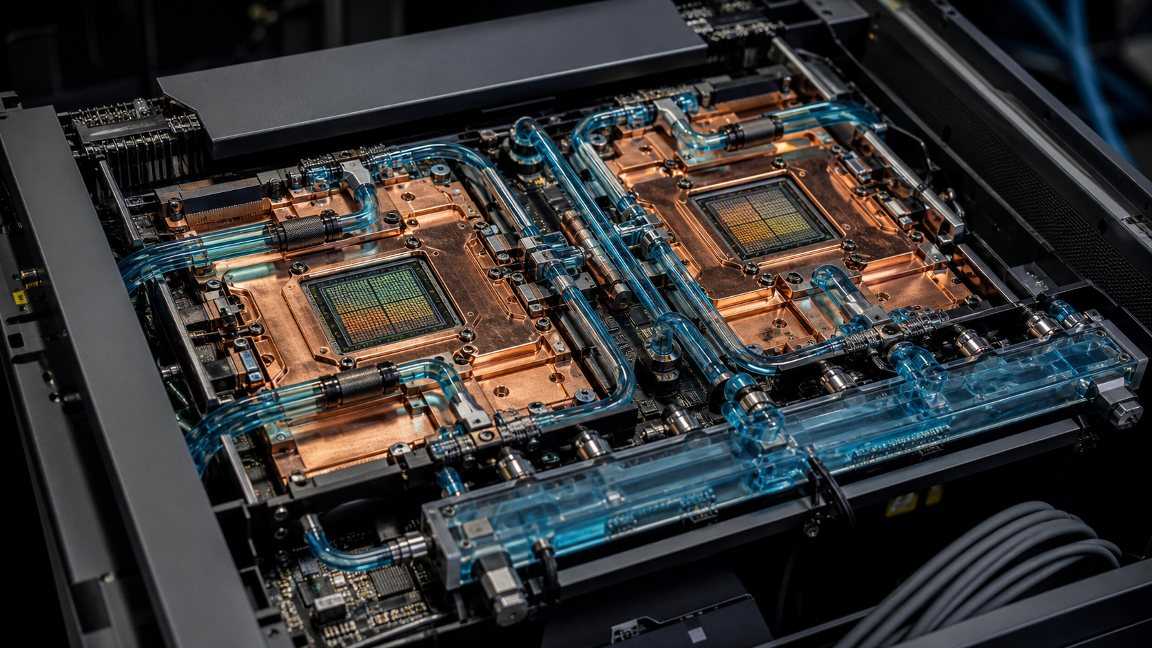 AI 냉각② — Direct-to-Chip: GPU에 냉각판을 직접 붙이는 시대 대표 이미지
